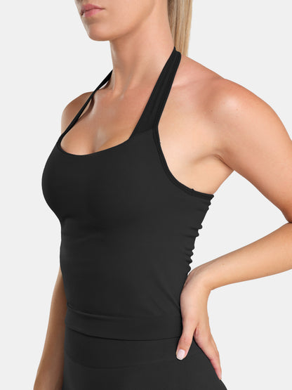 SoftShape Halter Top with Built in Bra