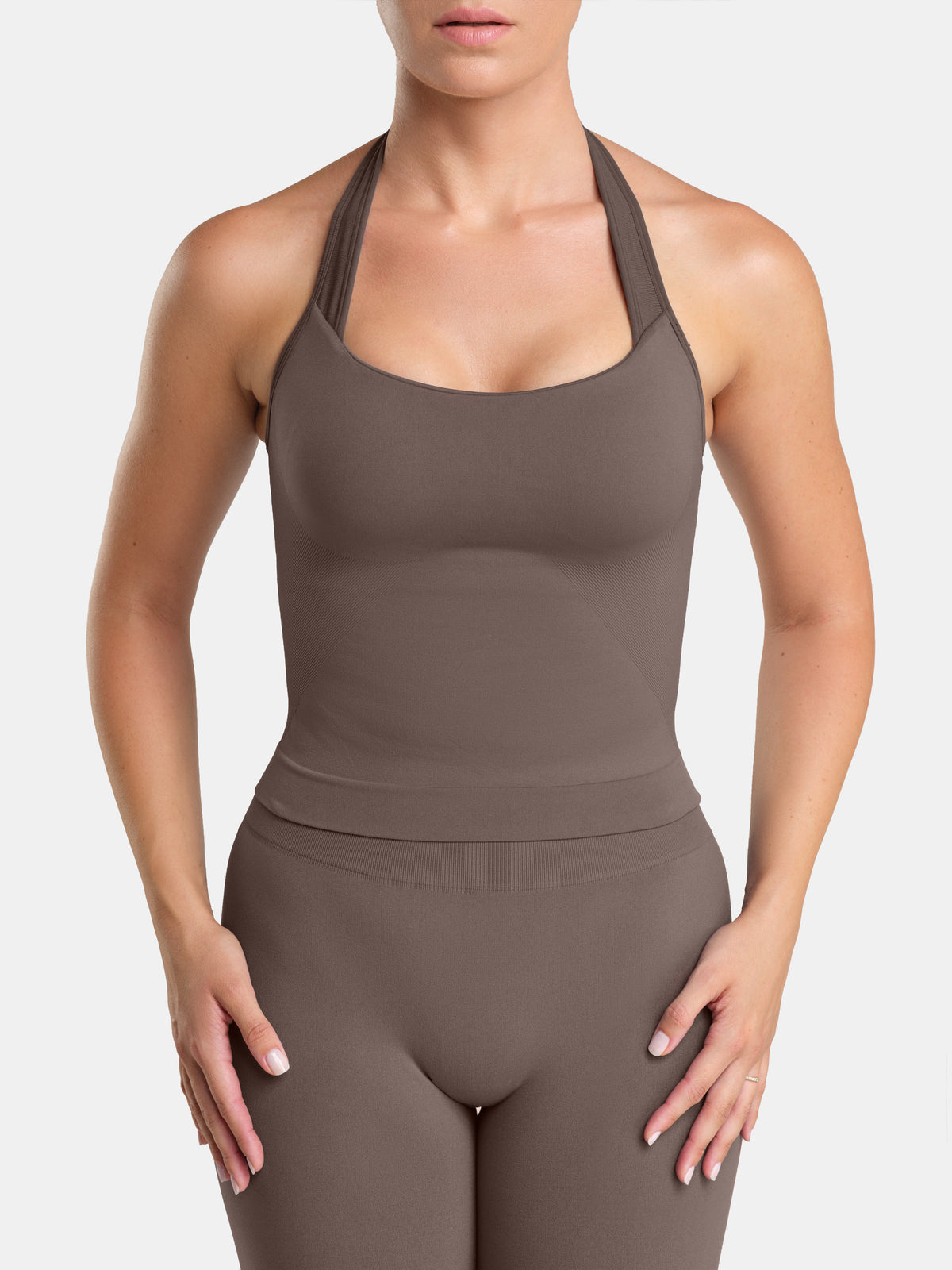 SoftShape Halter Top with Built in Bra